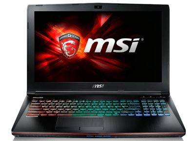 Image Ordinateurs portables MSI GE62 6QD i5 8 Go RAM 1 To HDD 128 Go SSD 15.4