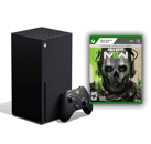 Image Console MICROSOFT Xbox Series X Noir 1 To + 1 manette + Call of Duty Modern Warfare II