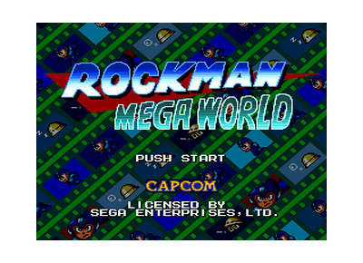 Jeux Vidéo ROCKMAN WORLD Game Boy