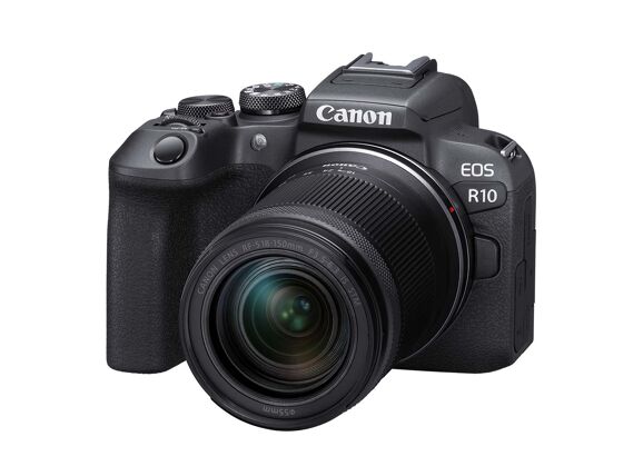 Image Appareil photo numérique CANON Hybride EOS R10 Noir + RF-S 18-150mm F3.5-6.3 IS STM Noir