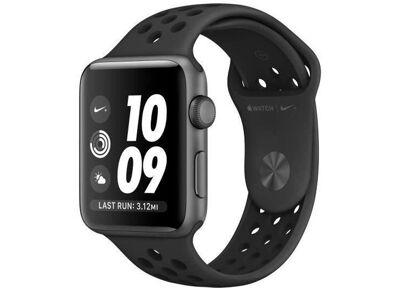 Image Montre connectée APPLE Watch Series 3 Edition Nike + Silicone Noir 42 mm