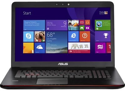 Image Ordinateurs portables ASUS G771JW i7 16 Go RAM 1 To HDD 128 Go SSD 17.3