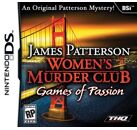 Jeux Vidéo James Patterson Women's Murder Club Games Of Passion DS