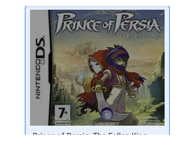 Jeux Vidéo prince of persia - the fallen king DS