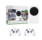 Image Console MICROSOFT Xbox Series S Blanc 512 Go + 2 manettes