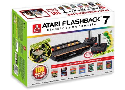 Console ATARI Flashback 7 Noir + 2 manettes + 101 jeux
