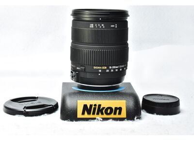 Image Objectif photo SIGMA DC 18-200 1:F/3.5-6.3 OS HSM Monture Nikon