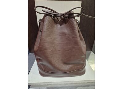 Image Sac à main LOUIS VUITTON Noé GM Porté épaule Cuir épi Marron