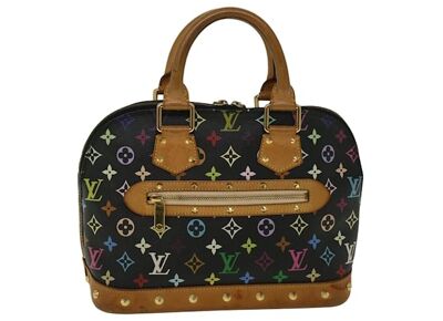 Image Sac à main LOUIS VUITTON Alma Porté main Toile enduite Monogram takashi murakami