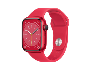 Montre connectée APPLE Watch Series 8 Silicone Rouge 41 mm