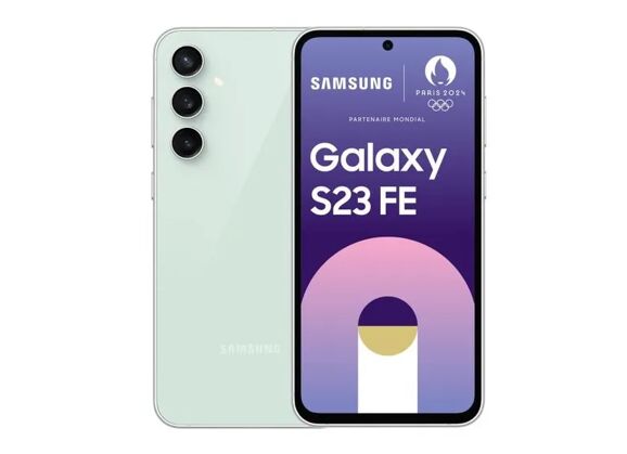 Image SAMSUNG Galaxy S23 FE Vert 256 Go