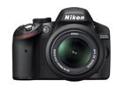 Appareils photos numériques NIKON Reflex D3200 Noir + AF-S DX 18-55 mm VR Noir