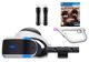 Acc. de jeux vidéo SONY Casque Filaire PlayStation VR MK2 Blanc + Caméra Noir V2 + 2 PS Moves PS3 + bravo team vr + aim controller