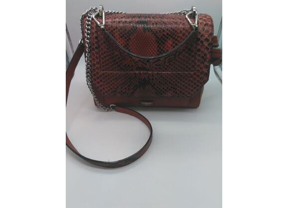 Image Sac à main LANCEL Ninon Porté épaule Cuir Bordeaux
