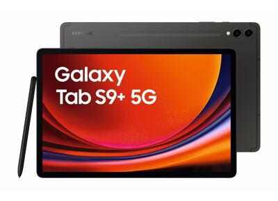 Tablette SAMSUNG Galaxy Tab S9+ (SM-X816B) Noir 512 Go Cellular 12.4