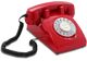 Téléphones OPIS 60s Rouge