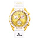 Montre Homme OMEGA Mission to Sun Synthétique Blanc  42 mm