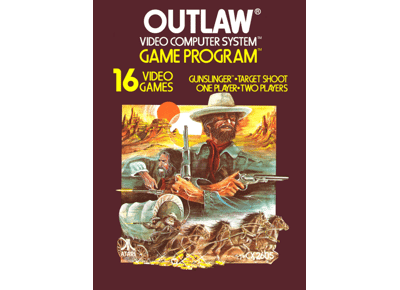 Jeux Vidéo Outlaw atari 2600 Atari 2600