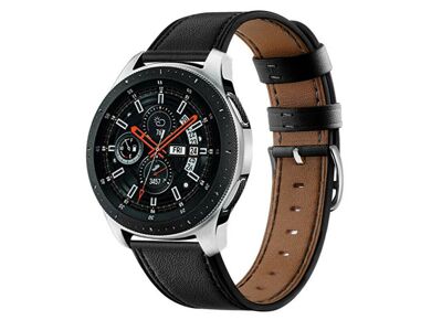 Image Montre connectée SAMSUNG Galaxy Watch Cuir Noir 46 mm