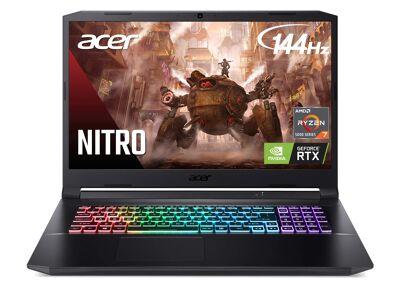 Image Ordinateurs portables ACER Nitro AN517-41 AMD Ryzen 5 16 Go RAM 250 Go HDD 512 Go SSD 17.3