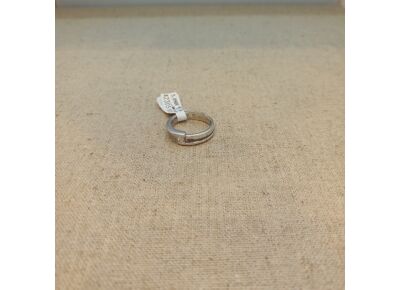 Image Bague Solitaire Or blanc Diamant