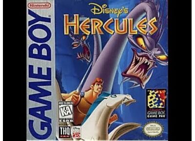 Image Jeux Vidéo disney aventures interactive featuring disney hercule game boy Game Boy