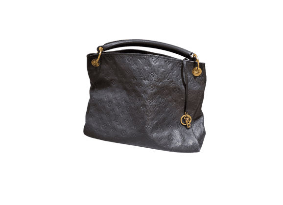 Image Sac à main LOUIS VUITTON Artsy Porté main Cuir Noir