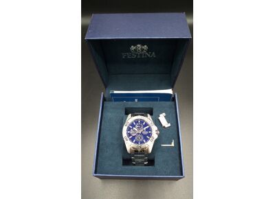 Image Montre Homme FESTINA F20445 Acier Argenté 43 mm