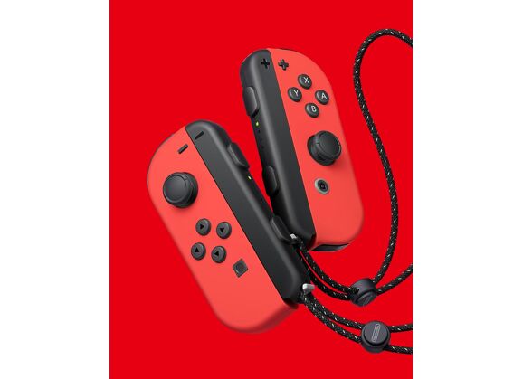 Image Console NINTENDO Switch (OLED) Rouge 64 Go + 2 Joy Con Rouge