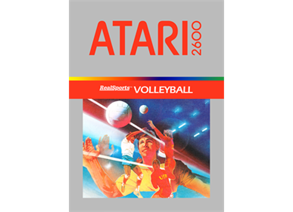 Image Jeux Vidéo RealSports Volleyball Atari 2600