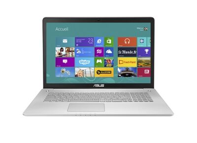 Image Ordinateurs portables ASUS N750J-T4115H i7 16 Go RAM 750 Go HDD 128 Go SSD 17.3