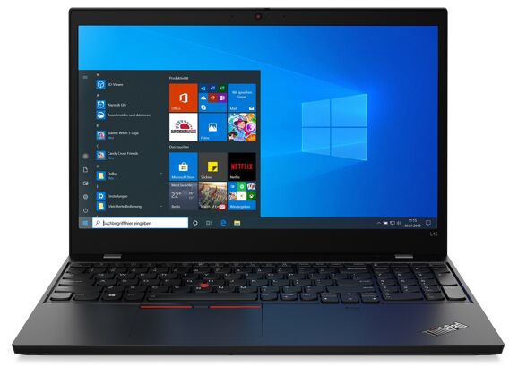 Image Ordinateurs portables LENOVO ThinkPad 20U3S0M500 i3 8 Go RAM 256 Go SSD 15.4