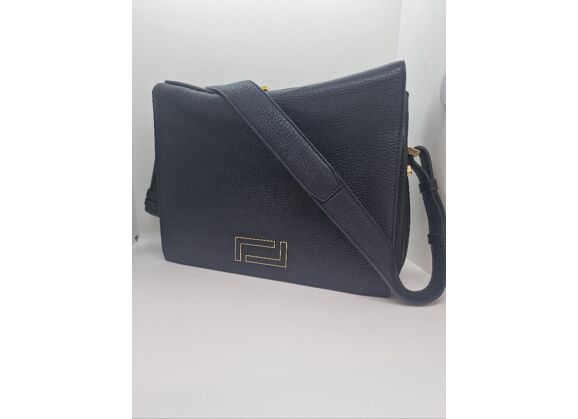 Image Sac à main LANCEL Pia Porté croisé Cuir Noir