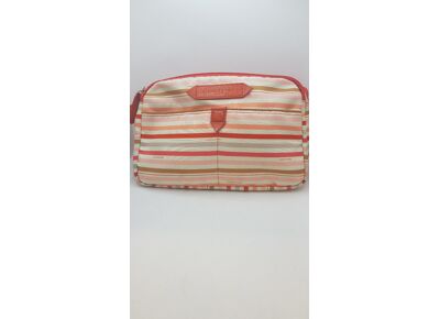 Image Sac à main LANCASTER Porté croisé Toile enduite Blanc