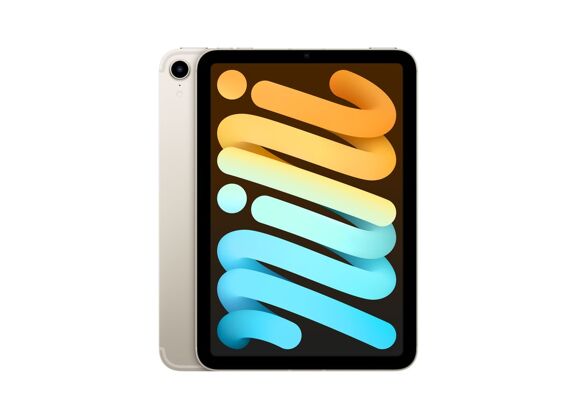 Image Tablette APPLE iPad Mini 6 (2022) Lumière Stellaire 64 Go Wifi 8.3