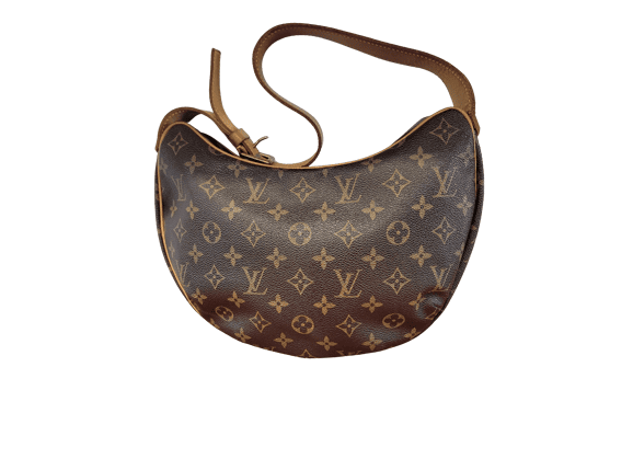 Image Sac à main LOUIS VUITTON Croissant Porté épaule Cuir Monogram marron