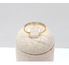 Image Bague Alliance Or jaune Diamants