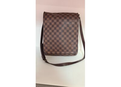 Image Sac à main LOUIS VUITTON Musette Porté croisé Damier marron