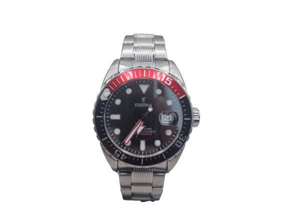 Image Montre Homme FESTINA F20480 Acier Gris 41 mm