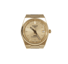 Image Montre Unisexe TISSOT PRX Powermatic 80 Acier Doré 40 mm