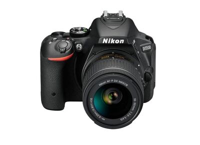 Image Appareils photos numériques NIKON Reflex D5500 Noir + AF-P DX NIKKOR 18-55 VR Noir