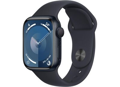 Image Montre connectée APPLE Watch Series 9 Silicone Minuit 41 mm Cellular
