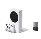 Image Console MICROSOFT Xbox Series S Blanc 512 Go + 1 manette + Carte mémoire 512 Go