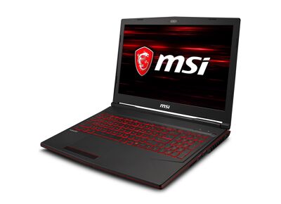 Image Ordinateurs portables MSI GL63 8RE-615FR i5 8 Go RAM 1 To HDD 128 Go SSD 15.6