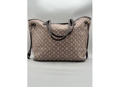 Image Sac à main LOUIS VUITTON Neverfull Porté épaule Tissu Monogram bordeaux
