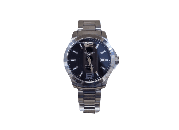 Image Montre Homme LONGINES Conquest Automatique Acier Argent 39 mm