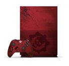 Image Console MICROSOFT Xbox One S Edition Gears Of War 4 Rouge 2 To + 1 manette