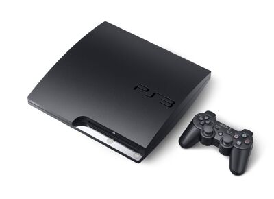 Image Console SONY PS3 Slim Noir 500 Go + 1 manette