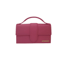 Image Sac à main JACQUEMUS Le Grand Bambino Porté croisé Cuir Rose