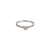 Image Bague Solitaire Or blanc Diamant